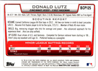 2012 Bowman Chrome Prospects Donald Lutz #BCP125