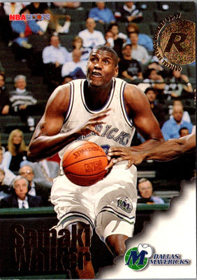 1996 Hoops Samaki Walker #313 Rookie