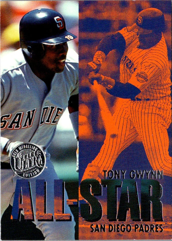 1995 Ultra All-Stars Gold Medallion Tony Gwynn #8