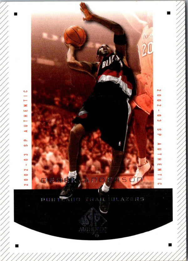 2003 Upper Deck MVP Derek Fisher #74