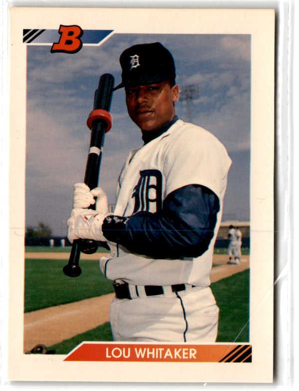 1992 Bowman Lou Whitaker #630