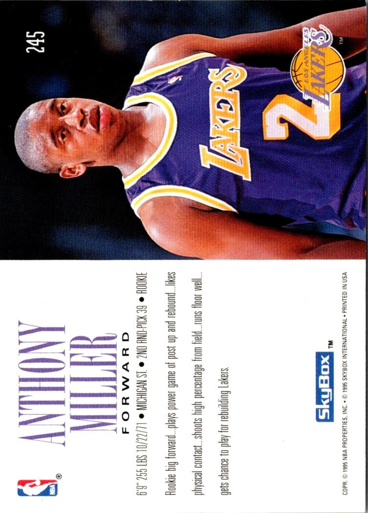 1995 SkyBox Anthony