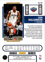 2022 Panini Contenders Season Ticket Zion Williamson #85