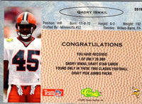 1993 Classic Draft Stars Qadry Ismail #DS19