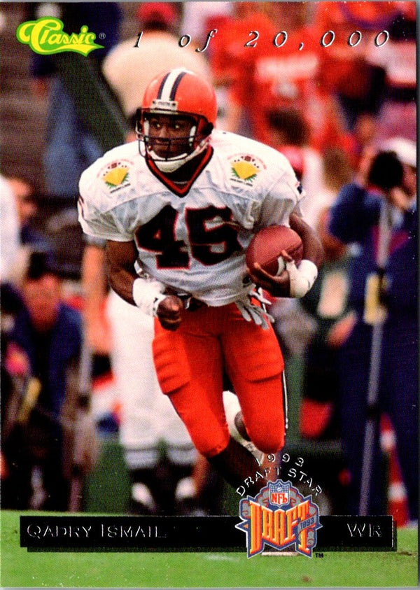 1993 Classic Draft Stars Qadry Ismail #DS19