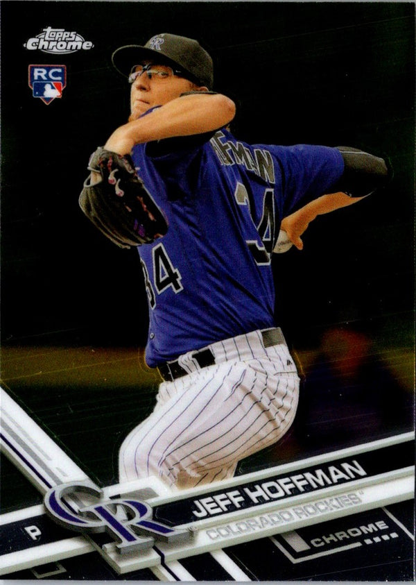 2017 Topps Chrome Jeff Hoffman #70 Rookie