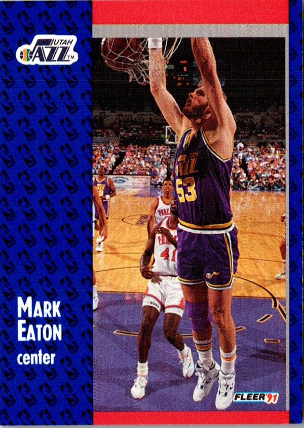 1991 Fleer Mark Eaton #198