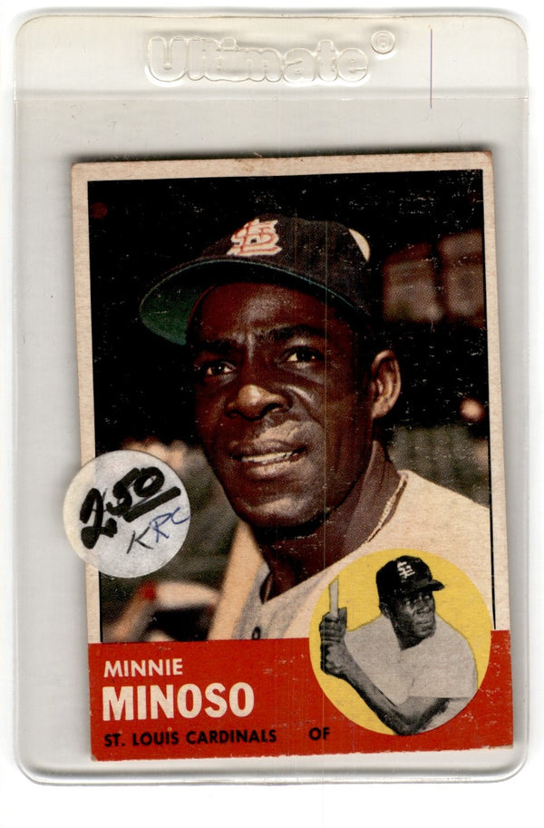 1963 Topps Minnie Minoso #190 VG-EX