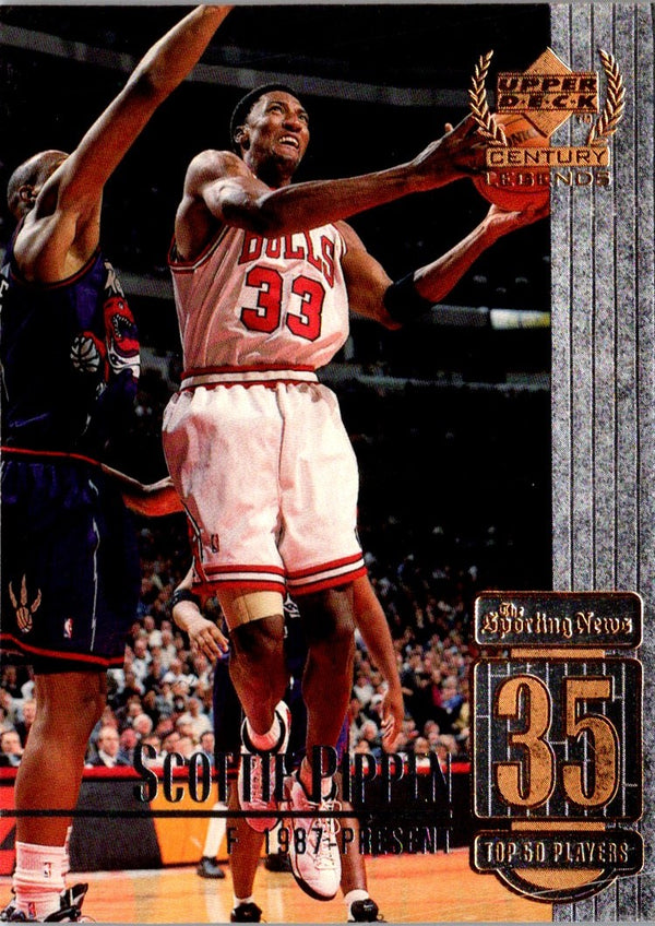 1999 Upper Deck Century Legends Scottie Pippen #35