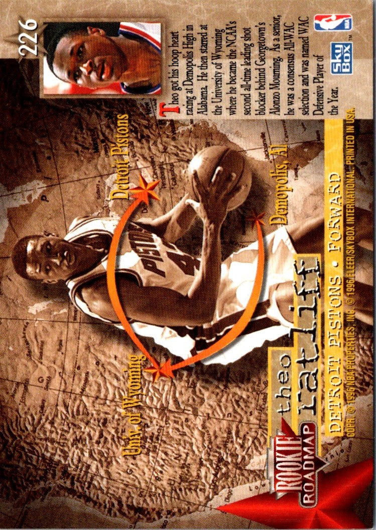 1995 SkyBox Premium Theo Ratliff