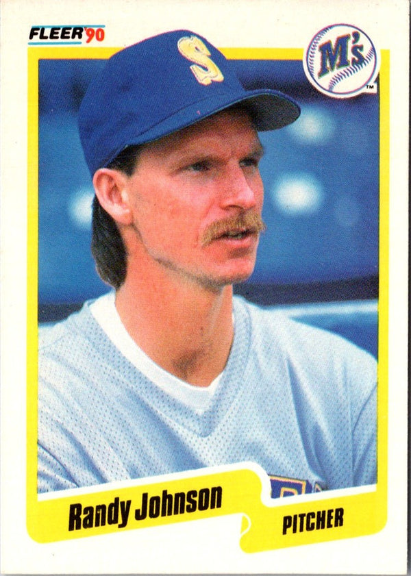 1990 Fleer Randy Johnson #518