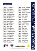 1996 Score Randy Johnson