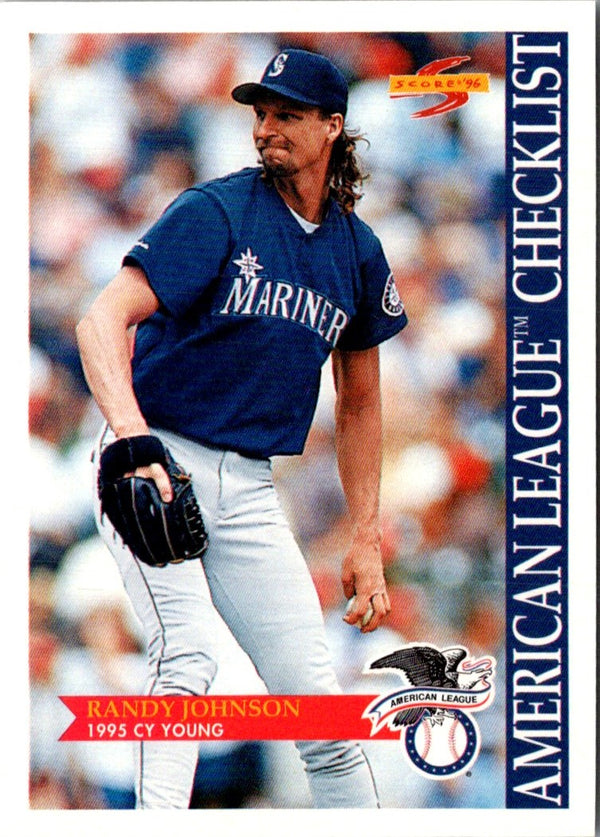 1996 Score Randy Johnson #512