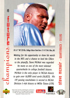 1995 SP Championship Steve McNair #19 Rookie
