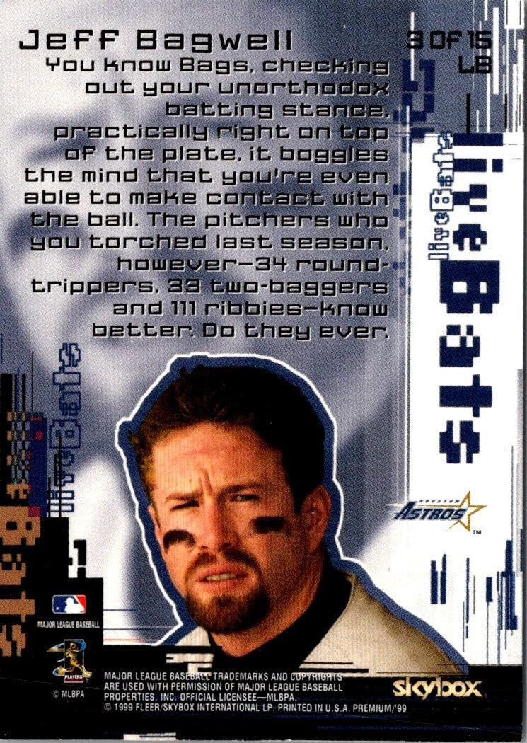 1999 SkyBox E-X Century Jeff Bagwell