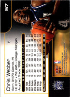 2000 Fleer Premium Chris Webber #57