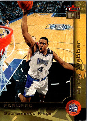 2000 Fleer Premium Chris Webber #57