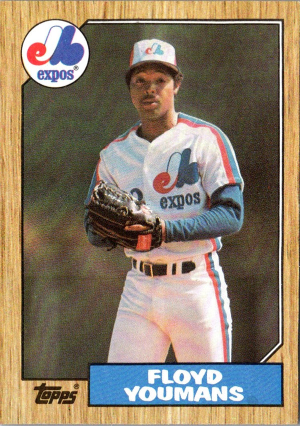 1987 Topps Floyd Youmans #105