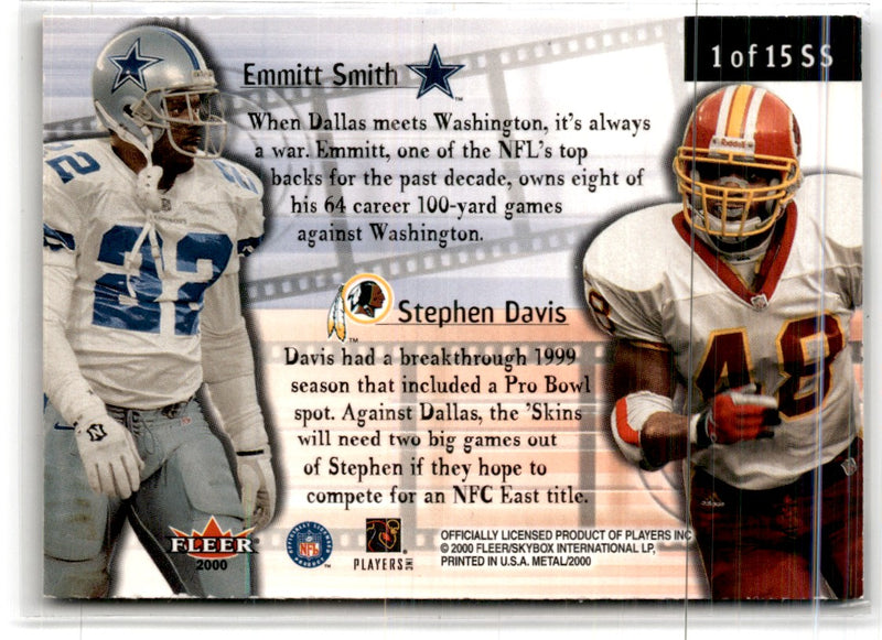 2000 Fleer Emmitt Smith