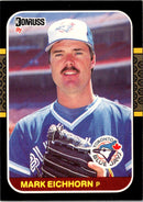 1987 Donruss Mark Eichhorn