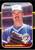 1987 Donruss Mark Eichhorn #321 Rookie