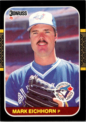 1987 Donruss Mark Eichhorn #321 Rookie