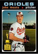 2020 Topps Heritage John Means