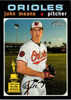 2020 Topps Heritage John Means #269