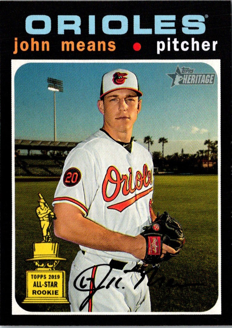 2020 Topps Heritage John Means