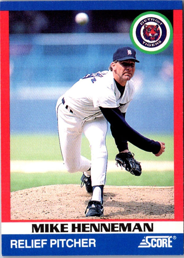 1991 Score 100 Superstars Mike Henneman #51