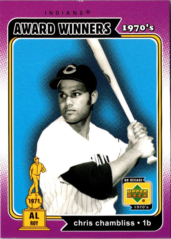 2001 Upper Deck Decade 1970's Chris Chambliss #145