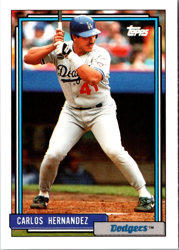 1992 Topps Traded Carlos Hernandez #50T