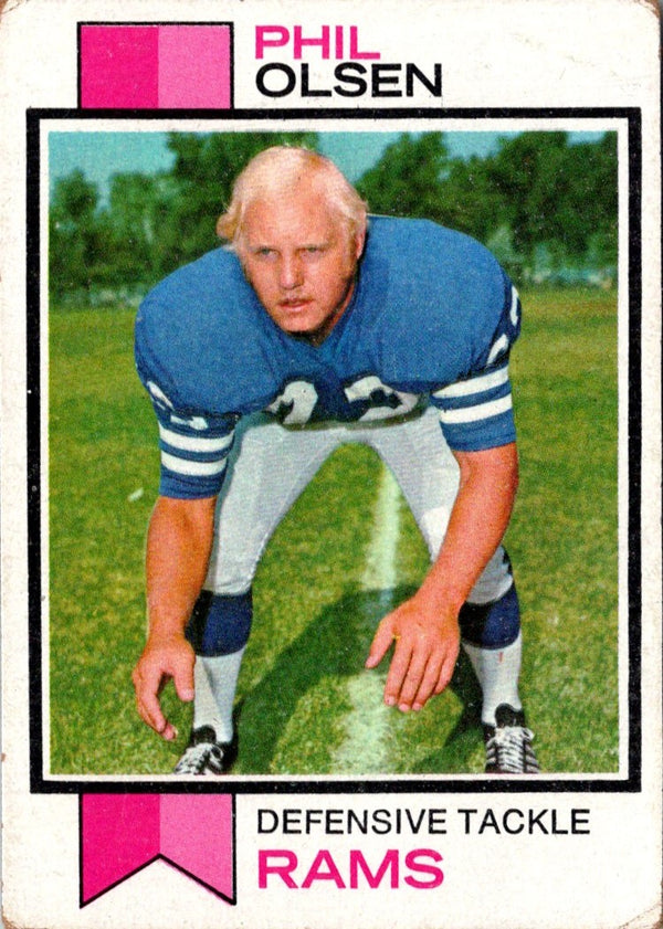 1973 Topps Phil Olsen #14 Rookie