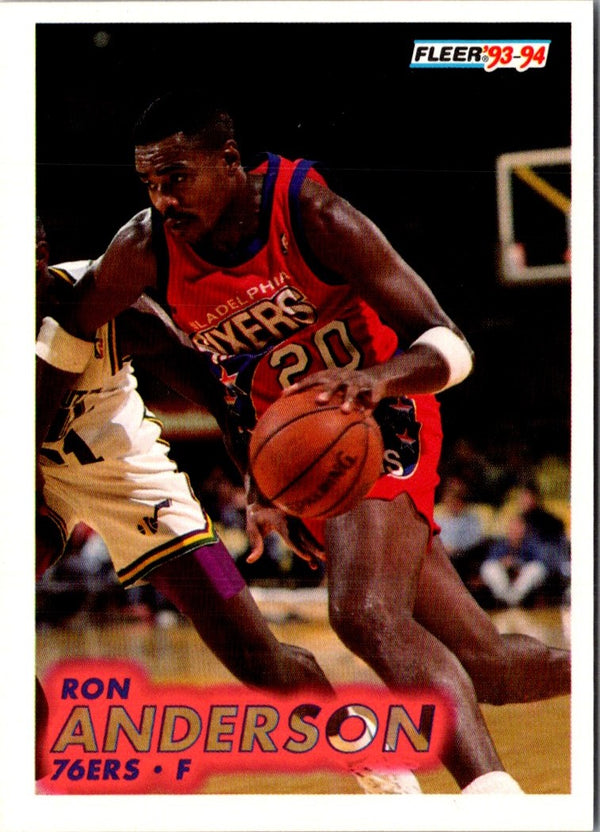 1993 Fleer Ron Anderson #155