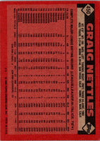 1986 Topps Graig Nettles #450