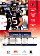 2002 Leaf Rookies & Stars Corey Bradford