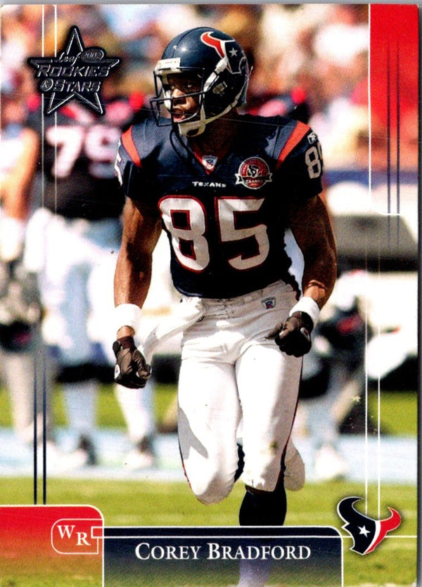 2002 Leaf Rookies & Stars Corey Bradford #38