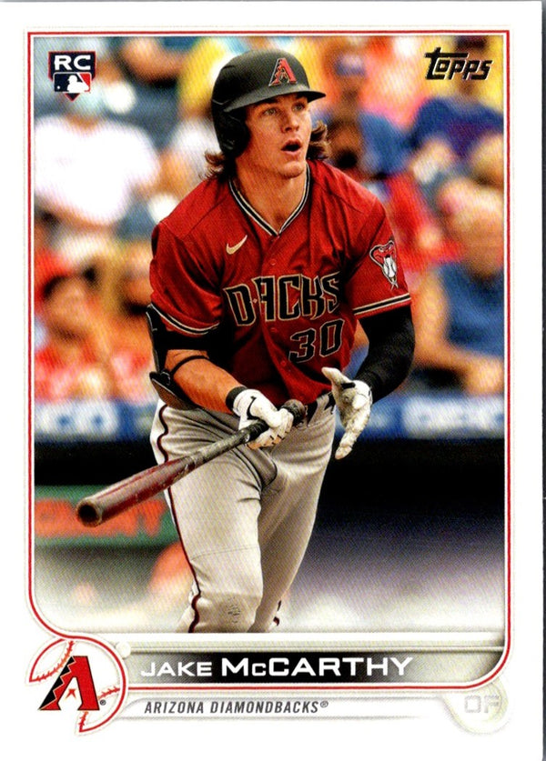 2022 Topps Jake McCarthy #370 Rookie