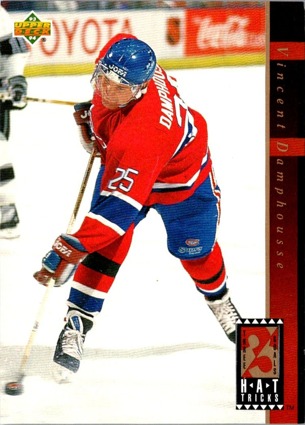 1993 Upper Deck Hat Tricks Vincent Damphousse #HT8