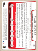 2012 Bowman Gold Ryan Howard