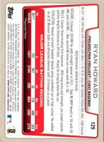 2012 Bowman Gold Ryan Howard #129