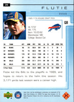 2000 Upper Deck Doug Flutie #26