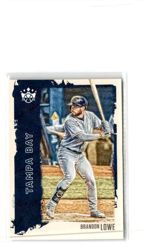 2021 Panini Diamond Kings Blue Brandon Lowe #75