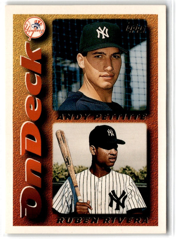 1995 Topps Ruben Rivera/Andy Pettitte #640