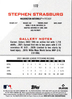 2022 Topps Gallery Stephen Strasburg #172
