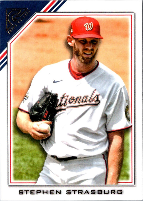 2022 Topps Gallery Stephen Strasburg #172