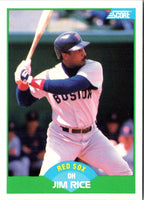 1989 Score Jim Rice #85