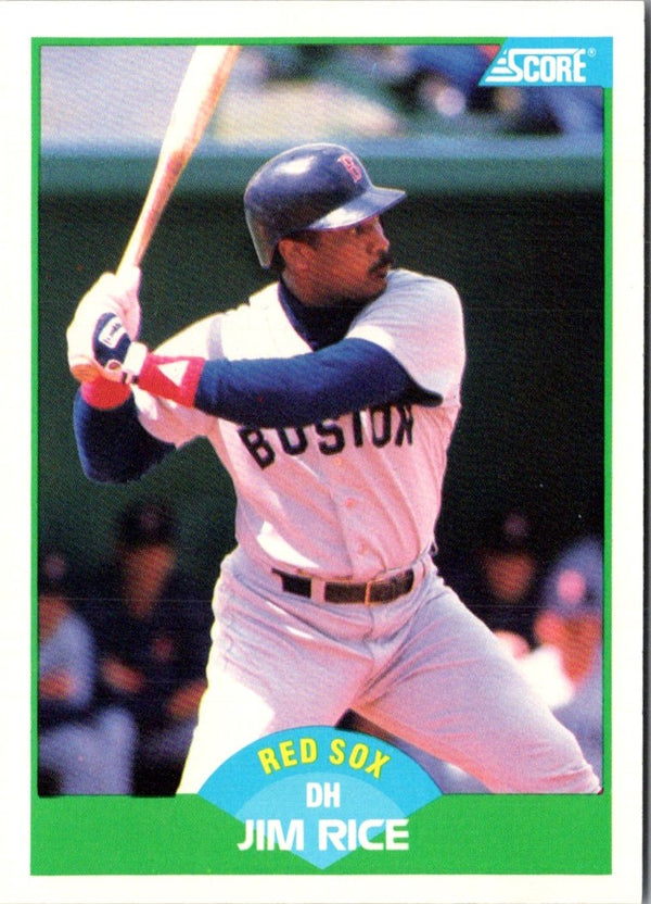 1989 Score Jim Rice #85