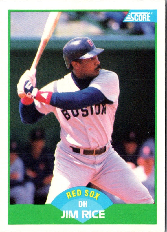 1989 Score Jim Rice #85