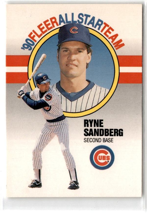 1990 Fleer All-Star Team Ryne Sandberg #9